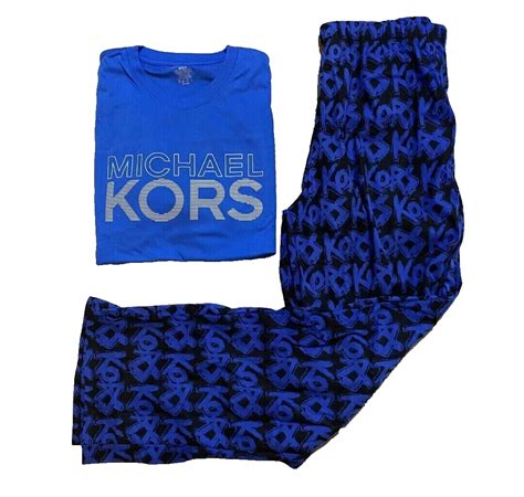 michael kors pajamas set free shipping|michael kors sweatpants for men.